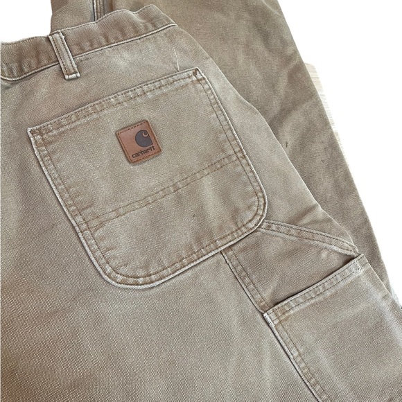 Carhartt Other - Carhartt Men’s Original Dungaree Fit Cargo Distressed Brown 38 x 32